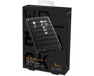 Внешний жесткий диск 5 TB WD Black P10 Game Drive (WDBA3A0050BBK)