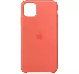 Чехол для Apple iPhone 11 Pro Max  Silicone Case Clementine orange