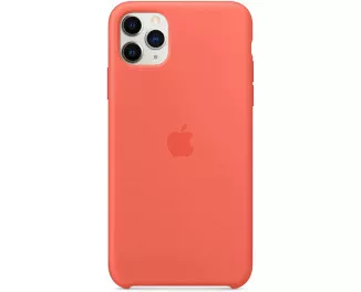 Чохол для Apple iPhone 11 Pro Max Silicone Case Clementine orange
