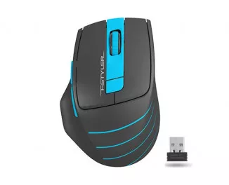 Мышь беспроводная A4Tech FG30 Black/Blue USB