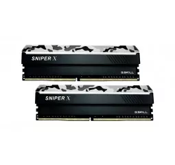 Оперативная память DDR4 32 Gb (3200 MHz) (Kit 16 Gb x 2) G.SKILL Sniper X Urban Camo (F4-3200C16D-32GSXWB)
