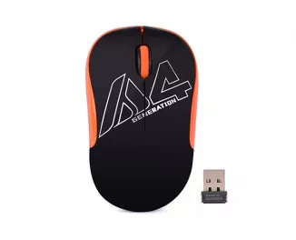 Мышь беспроводная A4Tech G3-300N Black+Orange