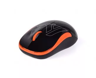 Мышь беспроводная A4Tech G3-300N Black+Orange