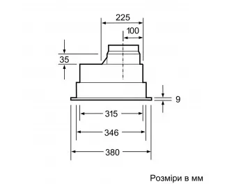 Вытяжка BOSCH DHL555BL
