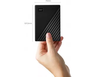 Внешний жесткий диск 4 TB WD My Passport Black (WDBPKJ0040BBK)