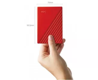 Внешний жесткий диск 4 TB WD My Passport Red (WDBPKJ0040BRD)