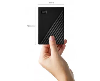 Внешний жесткий диск 5 TB WD My Passport Black (WDBPKJ0050BBK)