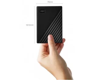 Внешний жесткий диск 2 TB WD My Passport Black (WDBYVG0020BBK)