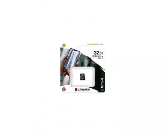 Карта пам'яті microSD 32Gb Kingston Canvas Select Plus UHS-I Class 10 (SDCS2/32GBSP)