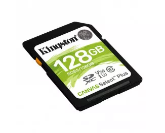 Карта пам'яті SD 128GB Kingston Canvas Select Plus UHS-I/U3 Class 10 (SDS2/128GB)
