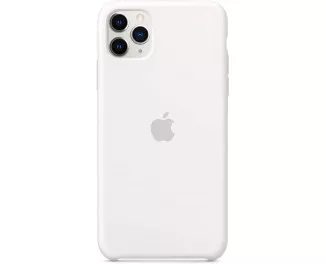Чохол для Apple iPhone 11 Pro Max Silicone Case White