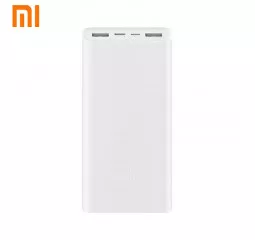 Портативный аккумулятор Xiaomi Mi Power Bank 3 20000mAh White (PLM18ZM, VXN4258CN)