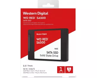 SSD накопичувач 1 TB WD Red SA500 (WDS100T1R0A)