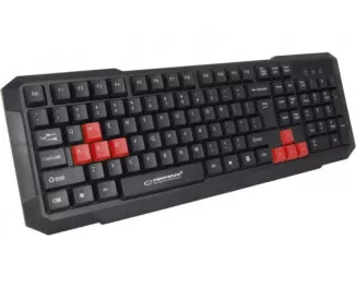 Клавиатура Esperanza EGK102 USB Red (EGK102RUA)
