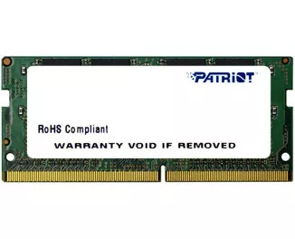 Память для ноутбука SO-DIMM DDR4 8 Gb (2666 MHz) Patriot (PSD48G266681S)