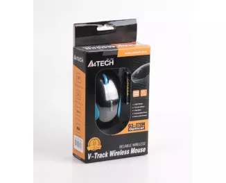 Мышь беспроводная A4Tech G3-270N Black/Blue