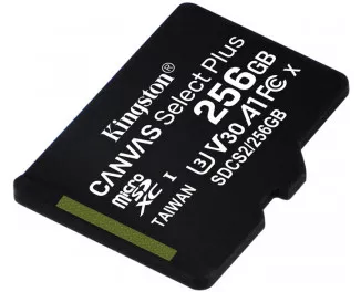 Карта памяти microSD 256Gb Kingston Canvas Select Plus C10 UHS-I (SDCS2/256GBSP)