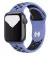 Силиконовый ремешок для Apple Watch 38/40 mm Sport Nike+ /Royal Pulse&Black