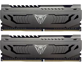 Оперативная память DDR4 16 Gb (3200 MHz) (Kit 8 Gb x 2) Patriot Viper Steel (PVS416G320C6K)