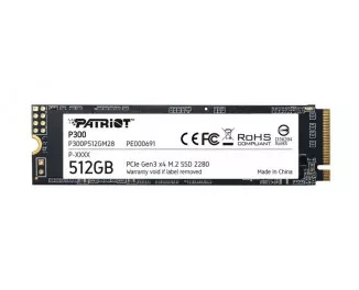 SSD накопитель 512Gb Patriot P300 (P300P512GM28)