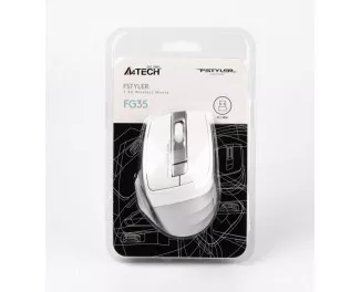 Мышь беспроводная A4Tech FG35 Silver