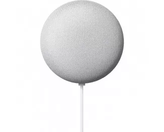 Розумна колонка Google Nest Mini з голосовим помічником Google Assistant /Chalk