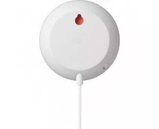 Розумна колонка Google Nest Mini з голосовим помічником Google Assistant /Chalk