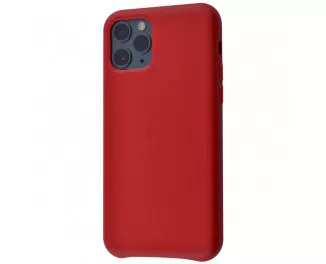 Чехол для Apple iPhone 11 Pro  Leather Case /red