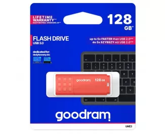 Флешка USB 3.0 128Gb GOODRAM UME3 Orange (UME3-1280O0R11)