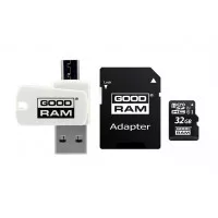 Карта памяти microSD 32Gb GOODRAM All-in-One class 10 UHS-I (M1A4-0320R12)