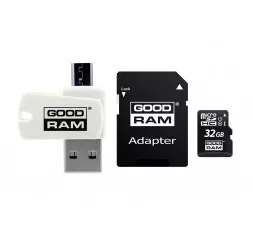 Карта памяти microSD 32Gb GOODRAM All-in-One class 10 UHS-I (M1A4-0320R12)