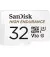 Карта пам'яті microSD 32Gb SanDisk High Endurance Class 10 UHS-I U3 V30 + SD adapter (SDSQQNR-032G-GN6IA)