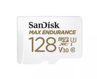 Карта памяти microSD 128Gb SanDisk Max Endurance class 10 UHS-I U3 (SDSQQVR-128G-GN6IA)