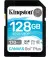 Карта памяти SD 128Gb Kingston Canvas Go Plus C10 UHS-I U3 (SDG3/128GB)
