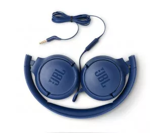 Навушники JBL T500 Mic (JBLT500BLU) Blue