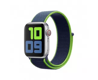 Нейлоновый ремешок для Apple Watch 40mm Apple Sport Loop Neon Lime (MXMP2)