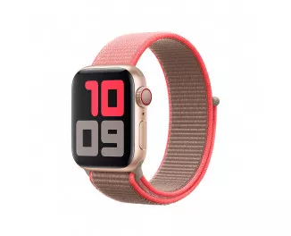 Нейлоновый ремешок для Apple Watch 44/45/46 mm Apple Sport Loop Neon Pink (MXMU2ZM/A)