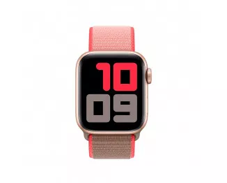 Нейлоновый ремешок для Apple Watch 44/45/46 mm Apple Sport Loop Neon Pink (MXMU2ZM/A)