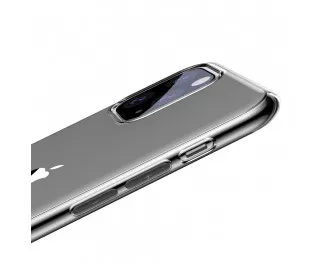 Чехол для Apple iPhone 11 Pro Max  Baseus Simplicity Series Case (ARAPIPH65S-01) /black transparent