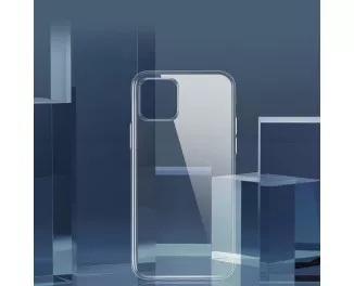 Чехол для Apple iPhone 11 Pro Max  Baseus Simplicity Series Case (ARAPIPH65S-01) /black transparent