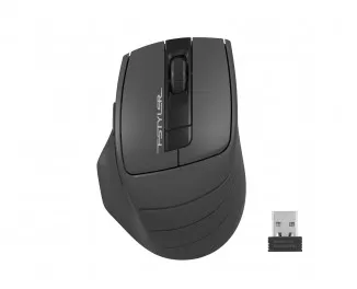 Мышь беспроводная A4Tech FG30S Grey/Black USB