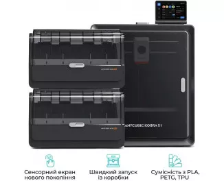 3D-принтер Anycubic Kobra S1 Combo (KS1CBK0A-O)
