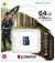 Карта памяти microSD 64Gb Kingston Canvas Go Plus class 10 UHS-I U3 A2 (SDCG3/64GBSP)