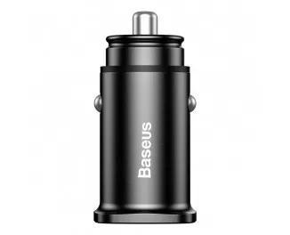 Автомобильное зарядное устройство Baseus Square Universal Smart Car QC 3.0 30W (CCALL-DS01) Black