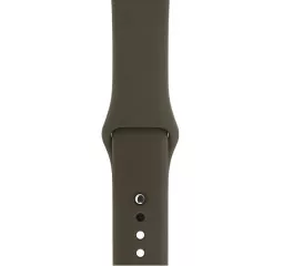 Силиконовый ремешок для Apple Watch 38/40 mm Sport Band 3pcs Dark Olive