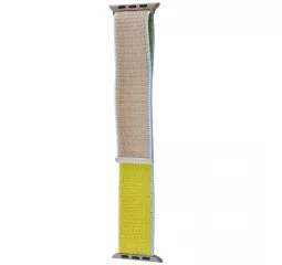 Нейлоновый ремешок для Apple Watch 38/40 mm Sport Loop Camel