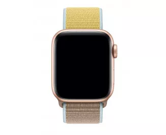 Нейлоновий ремінець для Apple Watch 38/40 mm Sport Loop Camel