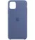 Чохол для Apple iPhone 11 Pro Max Silicone Case Linen blue
