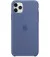 Чохол для Apple iPhone 11 Pro Max Silicone Case Linen blue