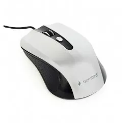 Мышь Gembird MUS-4B-01-BS Black/Silver